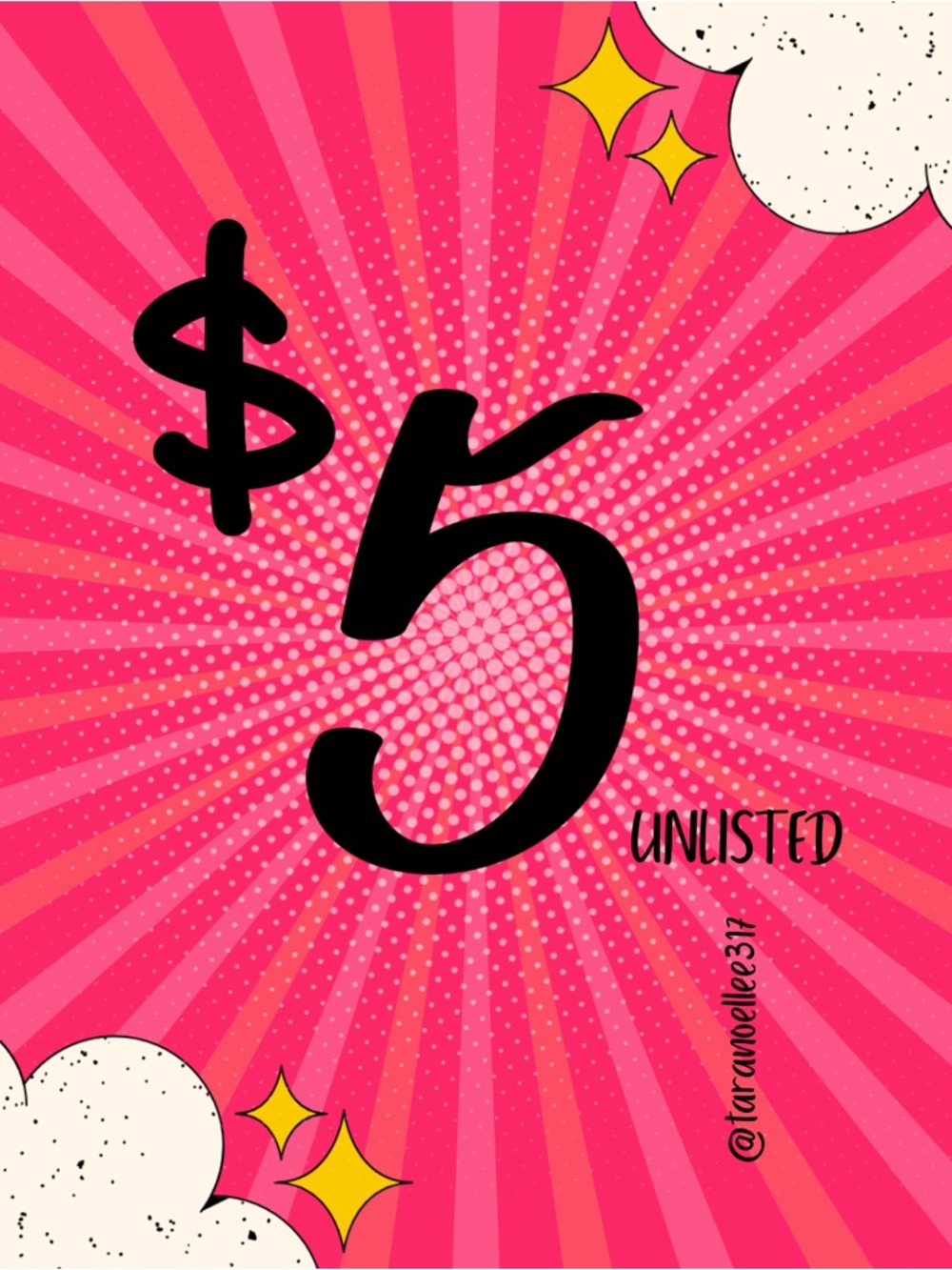 $5 Posh After Dark  Pink Tag Unlisted
